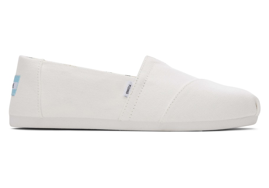 Toms Alpargata Recycled Cotton Canvas White