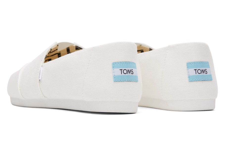 Toms Alpargata Recycled Cotton Canvas White
