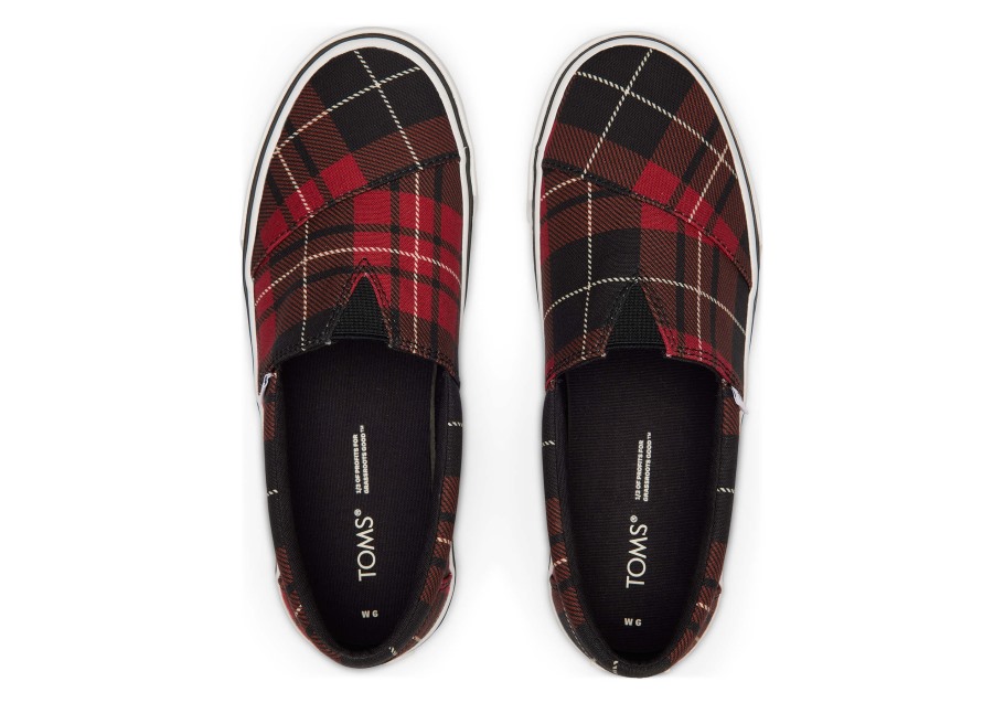 Toms Fenix Red Tartan
