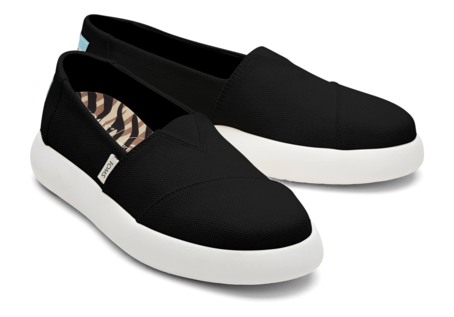 Toms Mallow Heritage Canvas Black
