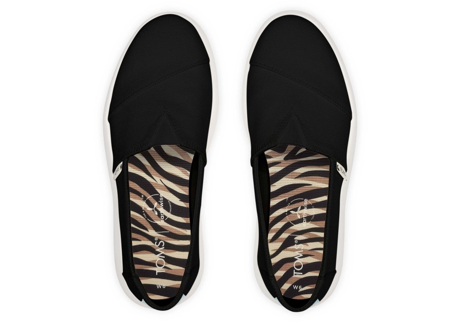 Toms Mallow Heritage Canvas Black