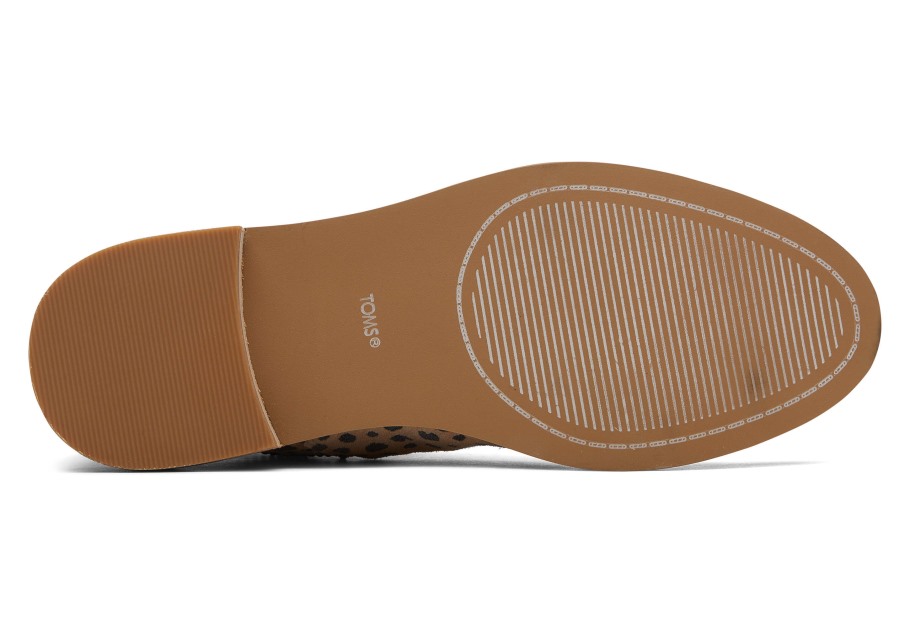 Toms Charlie Bootie Tan Cheetah