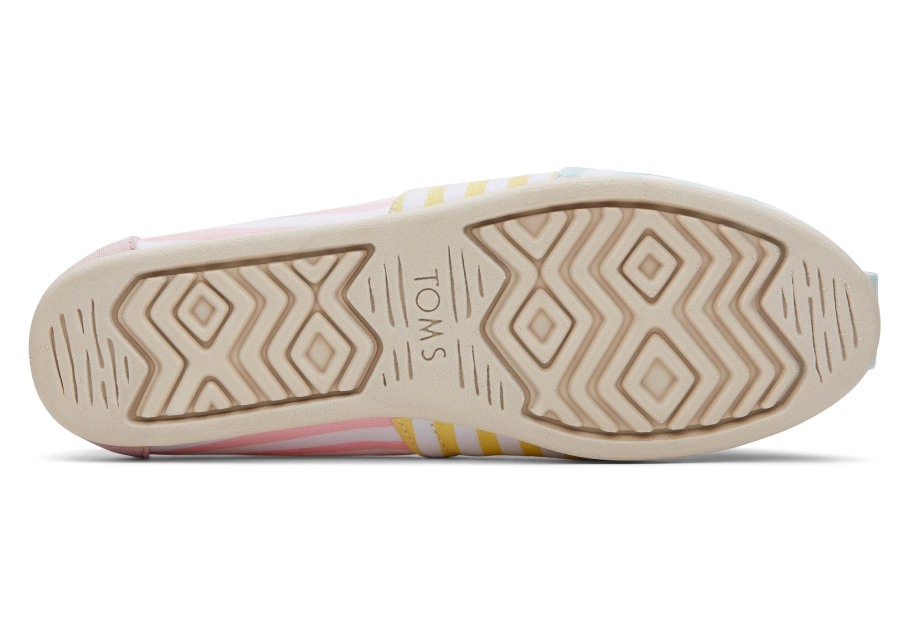 Toms Alpargata Stripes Pastel