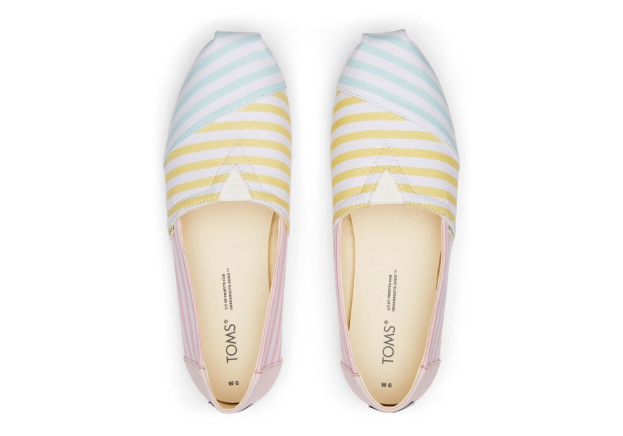 Toms Alpargata Stripes Pastel