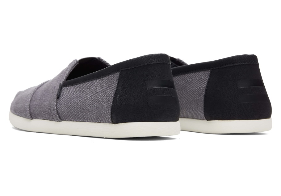 Toms Alpargata Synthetic Trim Pavement Grey