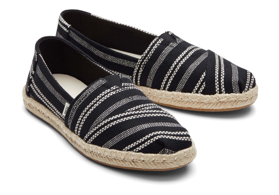 Espadrille Alpargata Black Toms