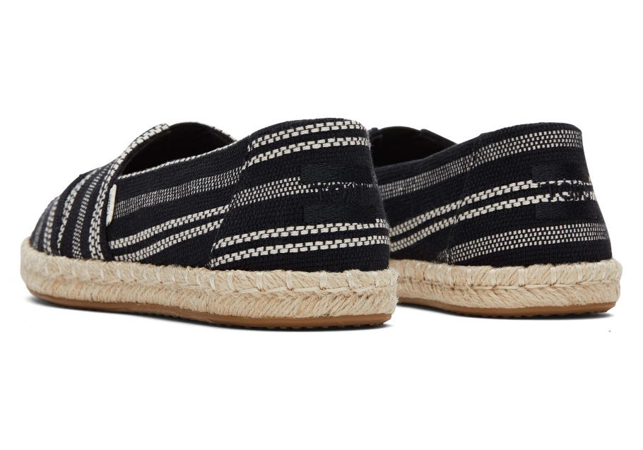 Espadrille Alpargata Black Toms