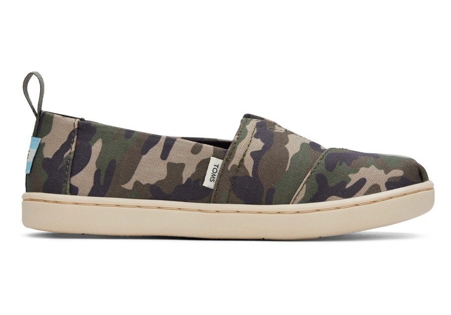 Toms Youth Alpargata Camo Camo