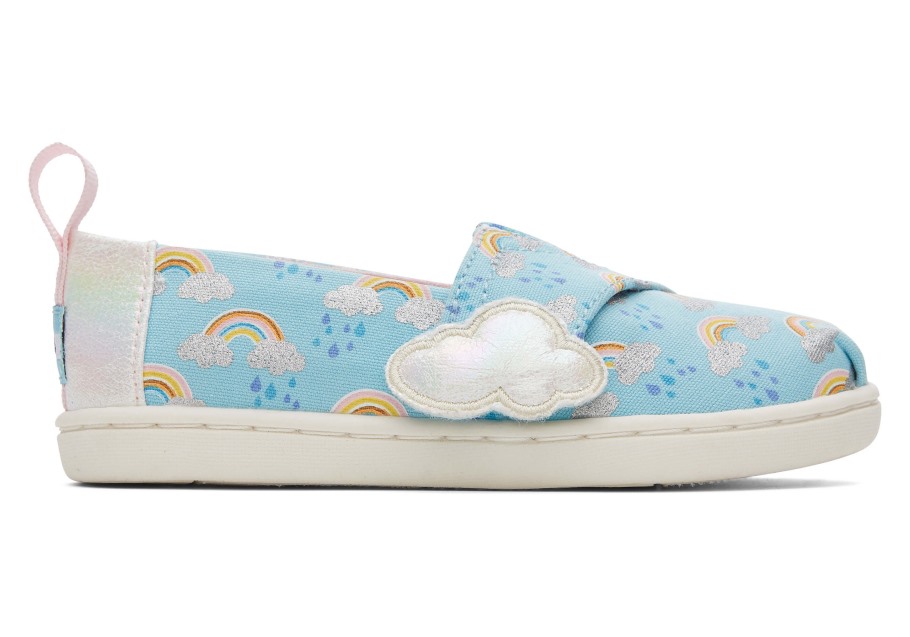 Toms Tiny Blue Weather Foil Print Blue Foil