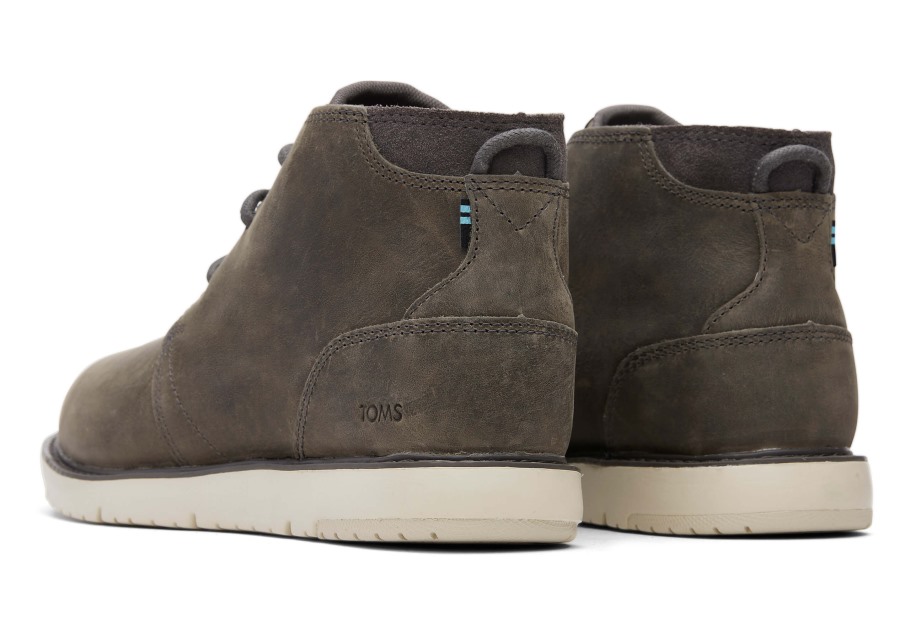 Toms Navi Boot Water Resistant Charcoal