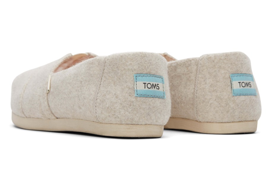 Toms Alpargata Felt Natural