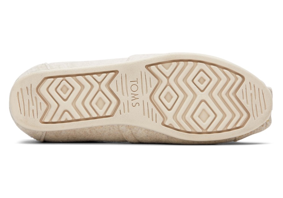 Toms Alpargata Felt Natural