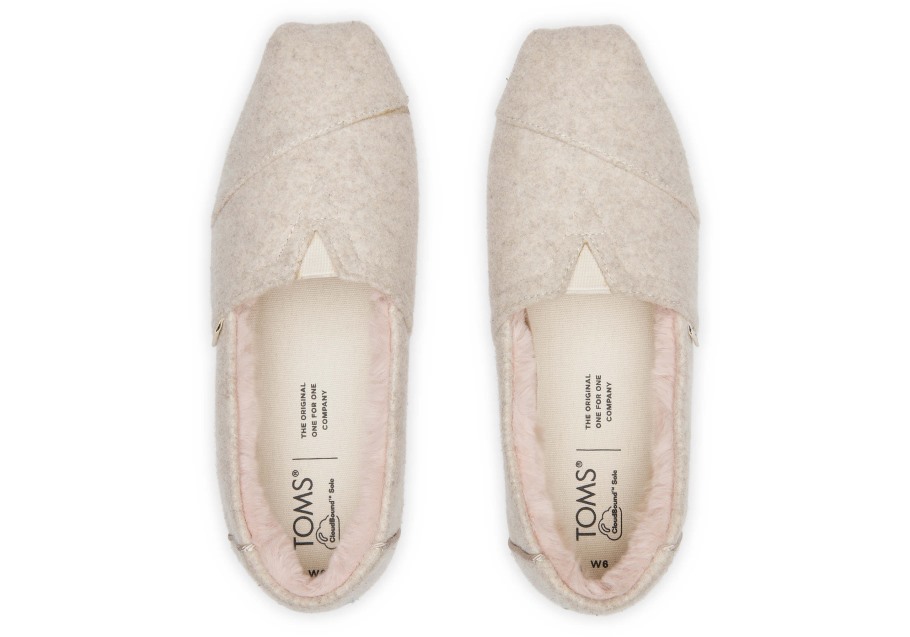 Toms Alpargata Felt Natural