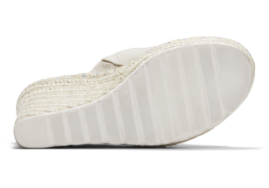 Toms Monica Mule Wedge Heel Natural