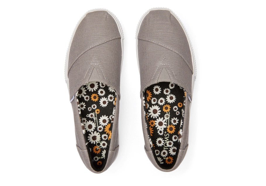 Toms Alpargata Boardwalk Slip On Morning Dove
