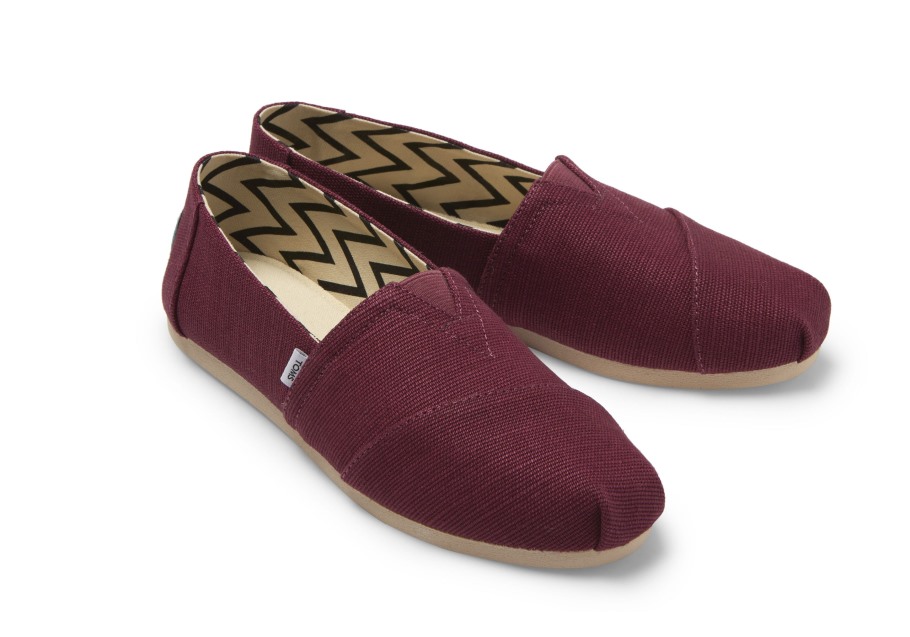 Toms Heritage Alpargata Dark Plum