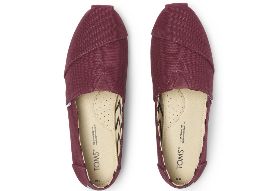 Toms Heritage Alpargata Dark Plum