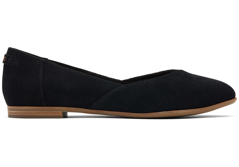 Toms Jutti Neat Flat True Black