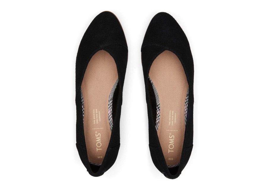 Toms Jutti Neat Flat True Black