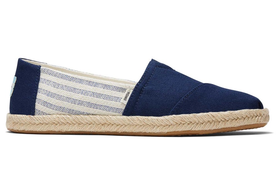 Toms Espadrille Alpargata Navy