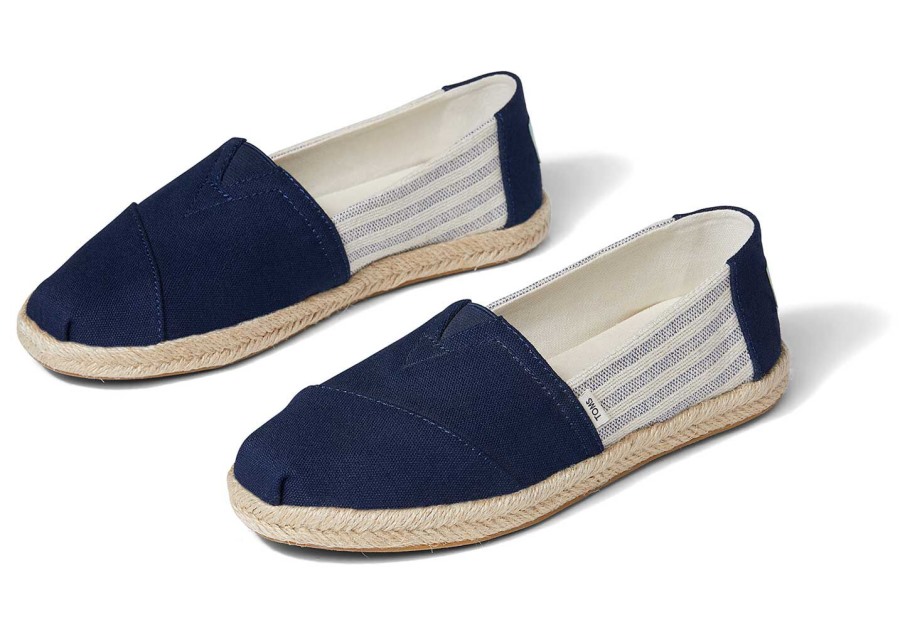 Toms Espadrille Alpargata Navy