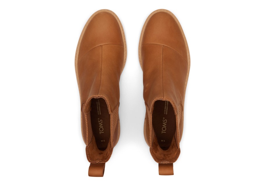 Toms Charlie Bootie Brown