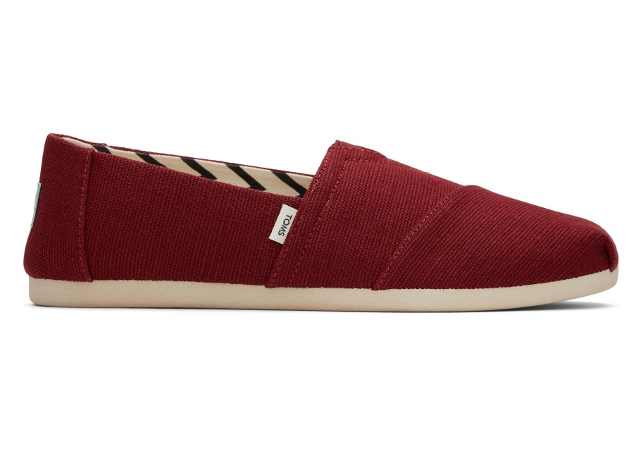 Toms Alpargata Heritage Canvas Black Cherry