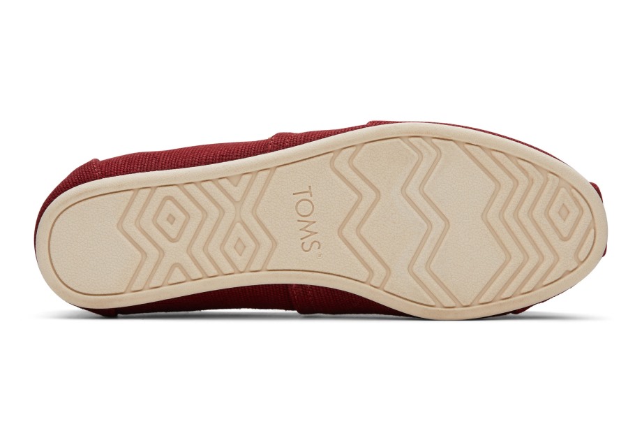Toms Alpargata Heritage Canvas Black Cherry