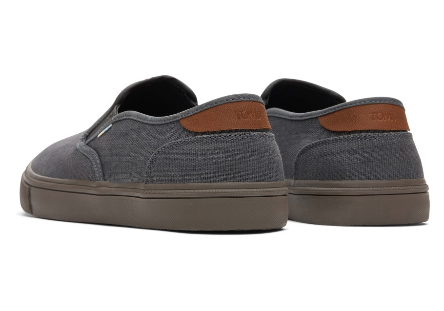 Toms Baja Slip On Smoky Graphite