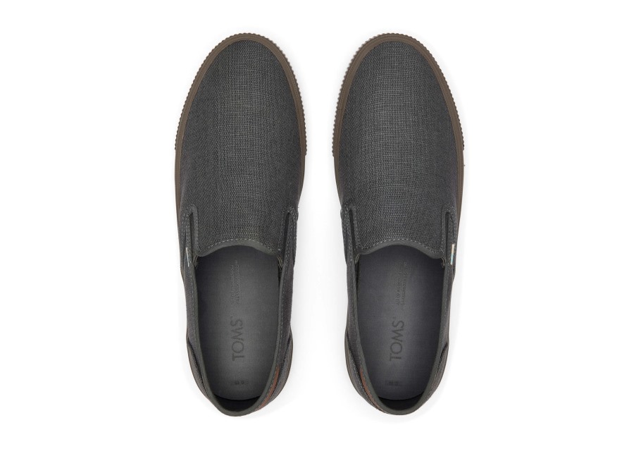 Toms Baja Slip On Smoky Graphite