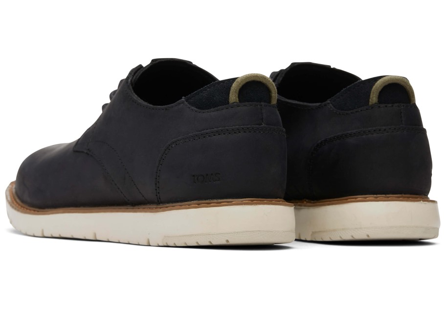 Toms Navi Dress Shoe Water Resistant Black