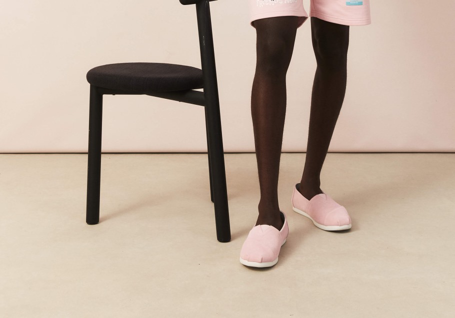 Toms Toms X Krost Alpargata Suede Pink