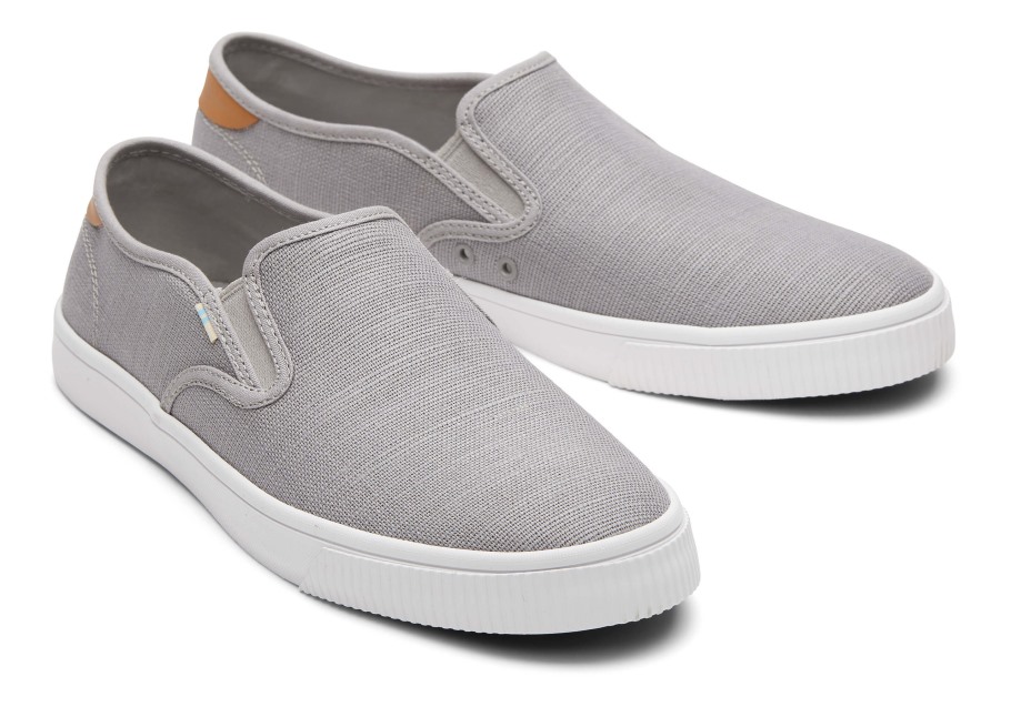 Toms Baja Slip On Grey