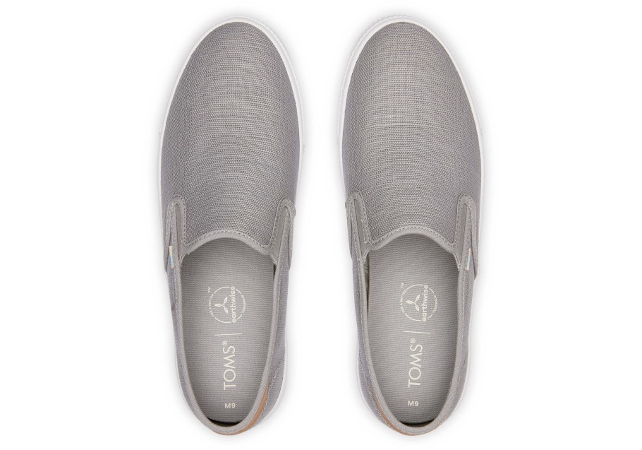 Toms Baja Slip On Grey
