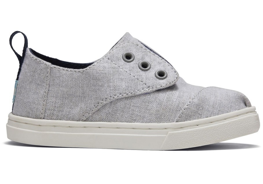 Toms Tiny Cordones Sneaker Drizzle Grey