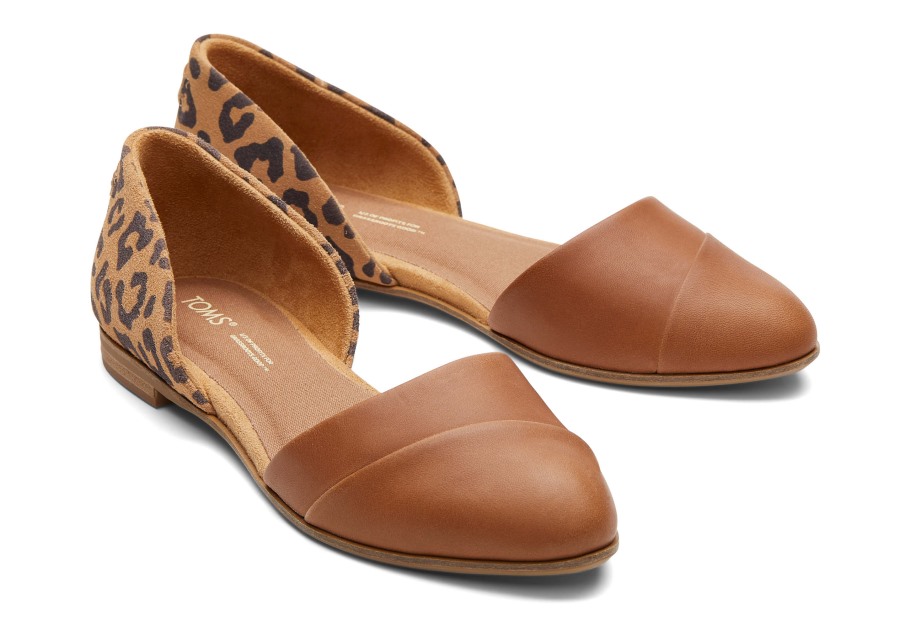 Toms Jutti D'Orsay Flat Tan