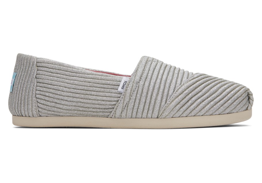 Toms Alpargata Glimmer Silver Glimmer