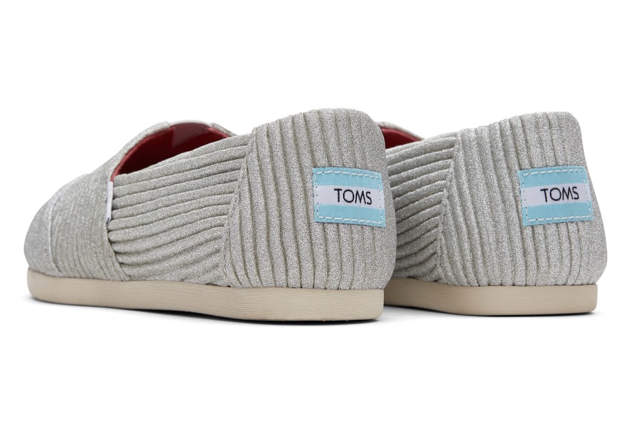 Toms Alpargata Glimmer Silver Glimmer