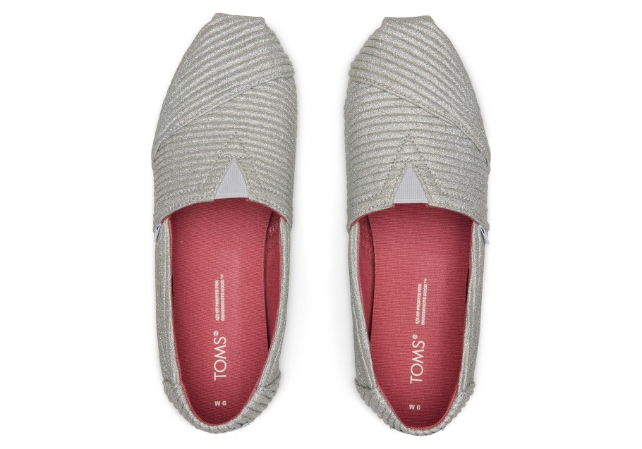Toms Alpargata Glimmer Silver Glimmer