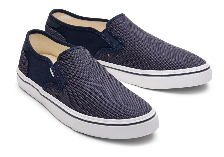 Toms Baja Slip On Deep Navy