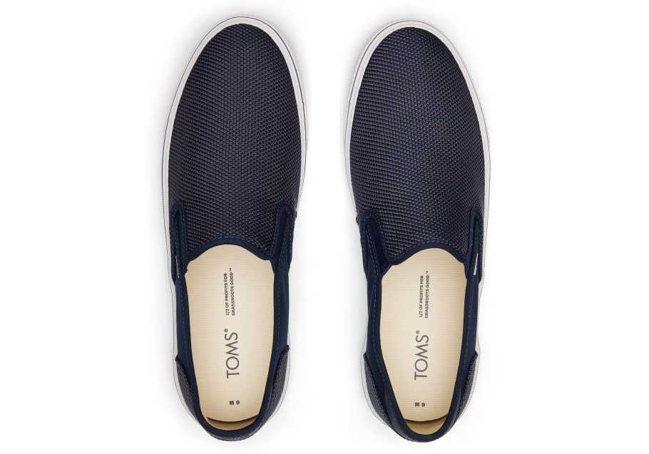 Toms Baja Slip On Deep Navy