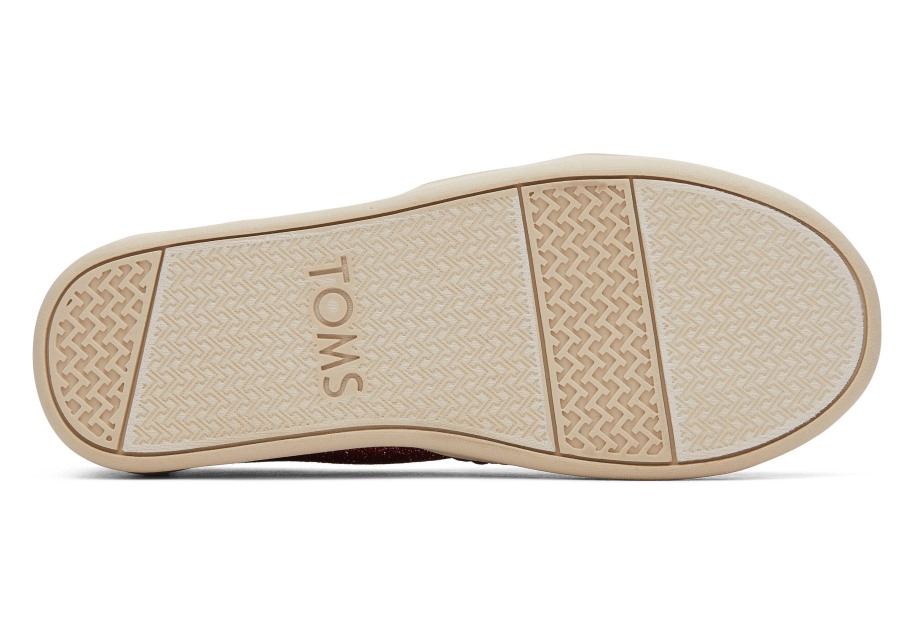 Toms Youth Alpargata Glimmer Dark Rose