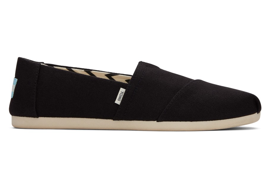 Toms Alpargata Recycled Cotton Canvas Black
