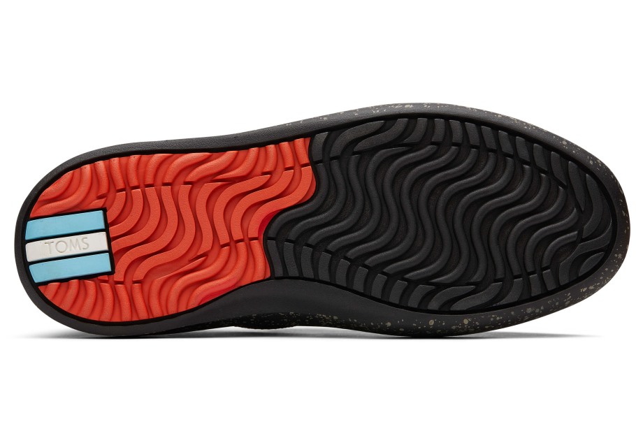 Toms Alpargata Rover Water Resistant Black