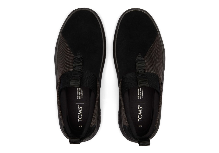 Toms Alpargata Rover Water Resistant Black