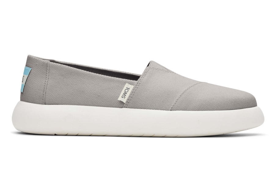 Toms Mallow Heritage Canvas Drizzle Grey