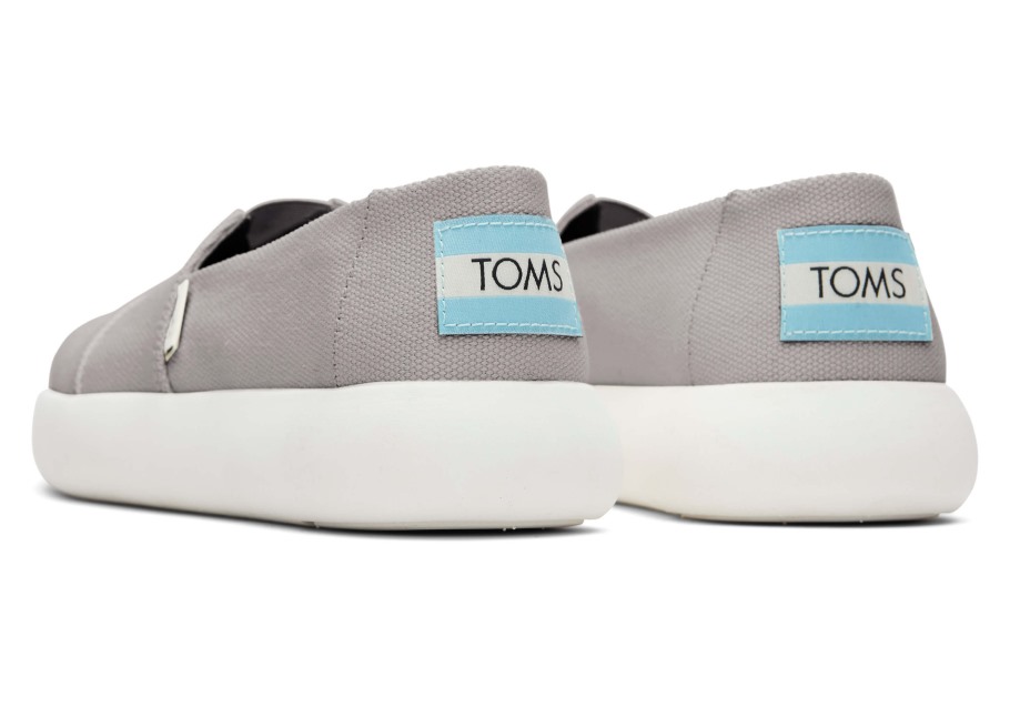 Toms Mallow Heritage Canvas Drizzle Grey
