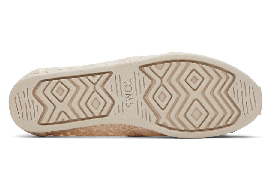 Toms Botanical Lace Alpargata Natural