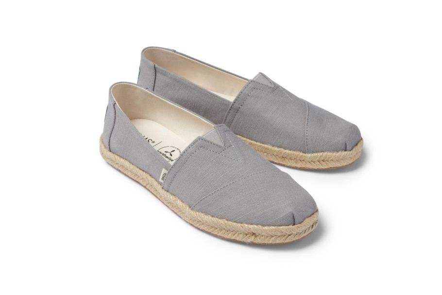 Toms Espadrille Alpargata Drizzle Grey