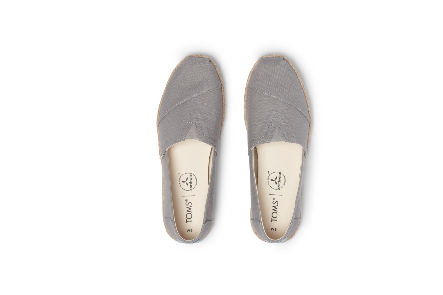 Toms Espadrille Alpargata Drizzle Grey
